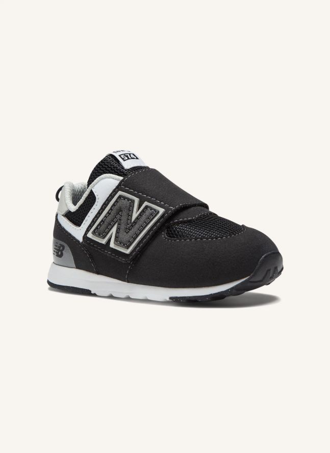 Baskets 574 New-B Scratchs | Noir