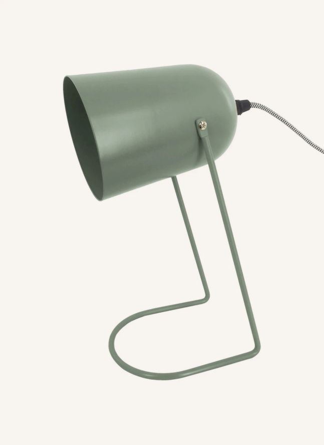 Lampe à poser Enchant en fer | Vert de gris
