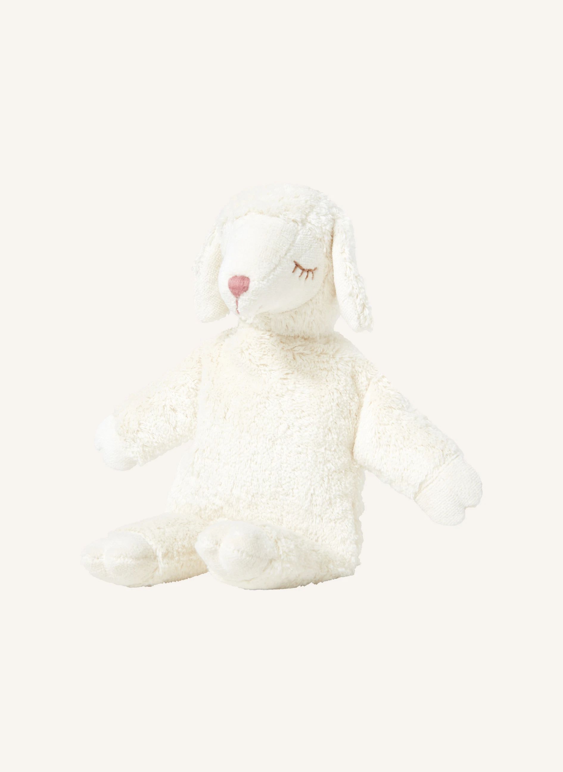 Peluche bouillotte Mouton | Blanc- Image produit n°1