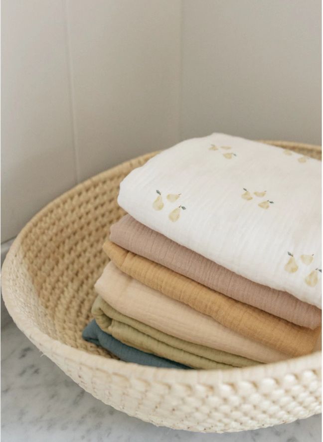 Lange d'emmaillotage en coton bio | Oat