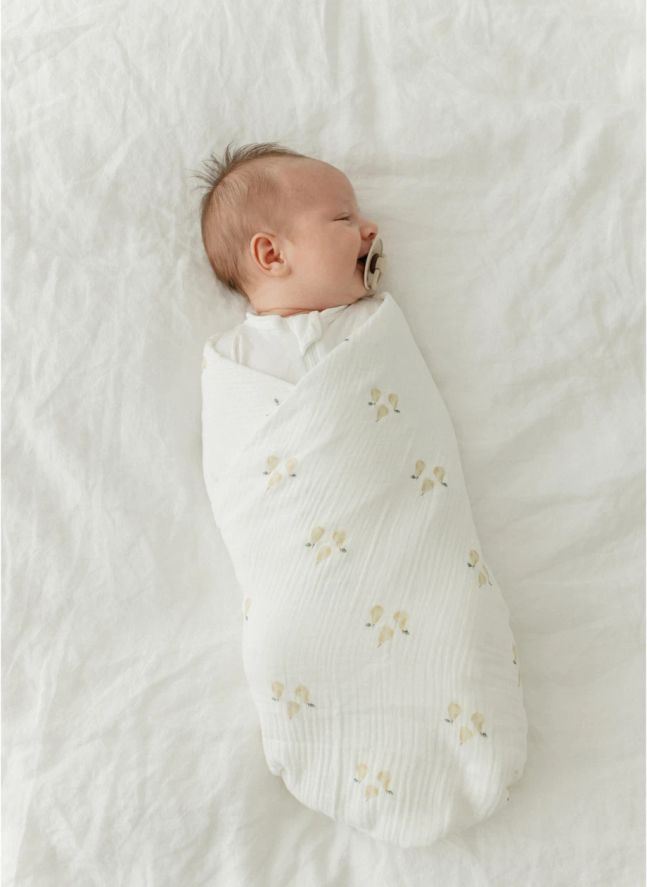 Lange d'emmaillotage Pear en coton bio | Pear