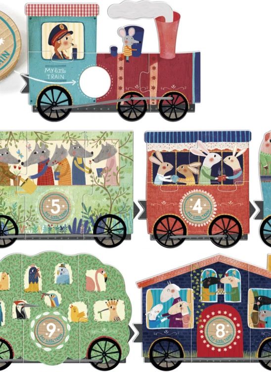 Puzzle My little train