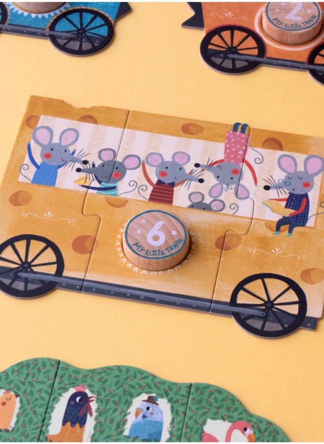 Puzzle My little train