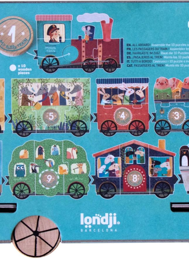 Puzzle My little train