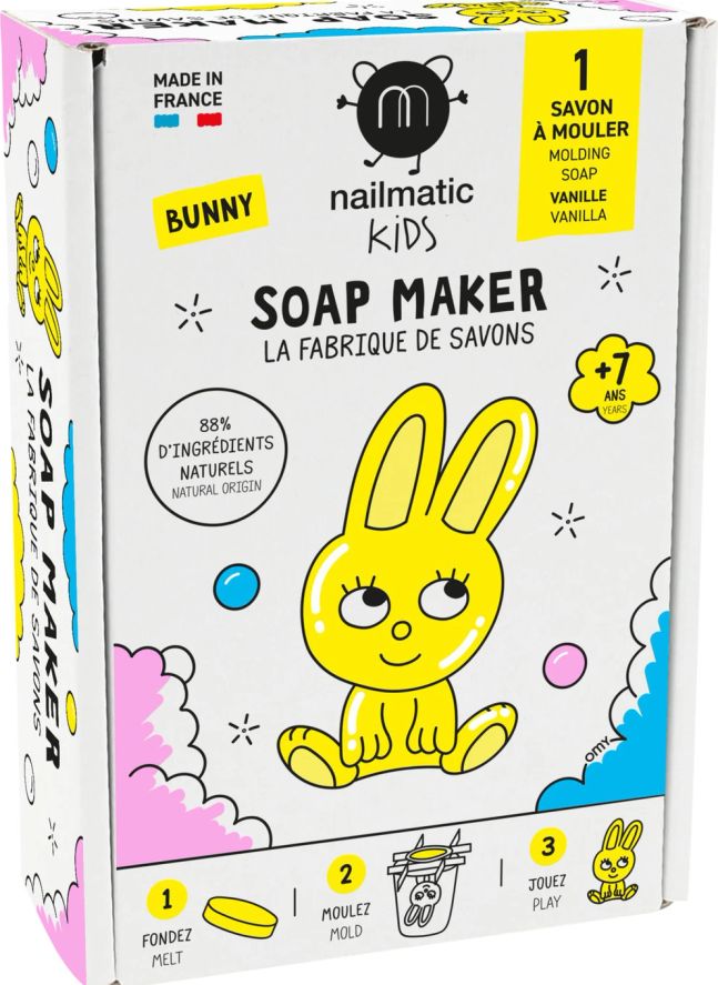 Coffret La Fabrique de savons Bunny - 1 savon | Jaune