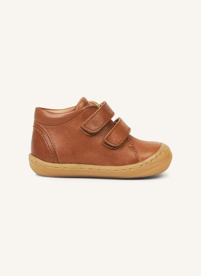 Everyday Velcro Sneakers | Cognac