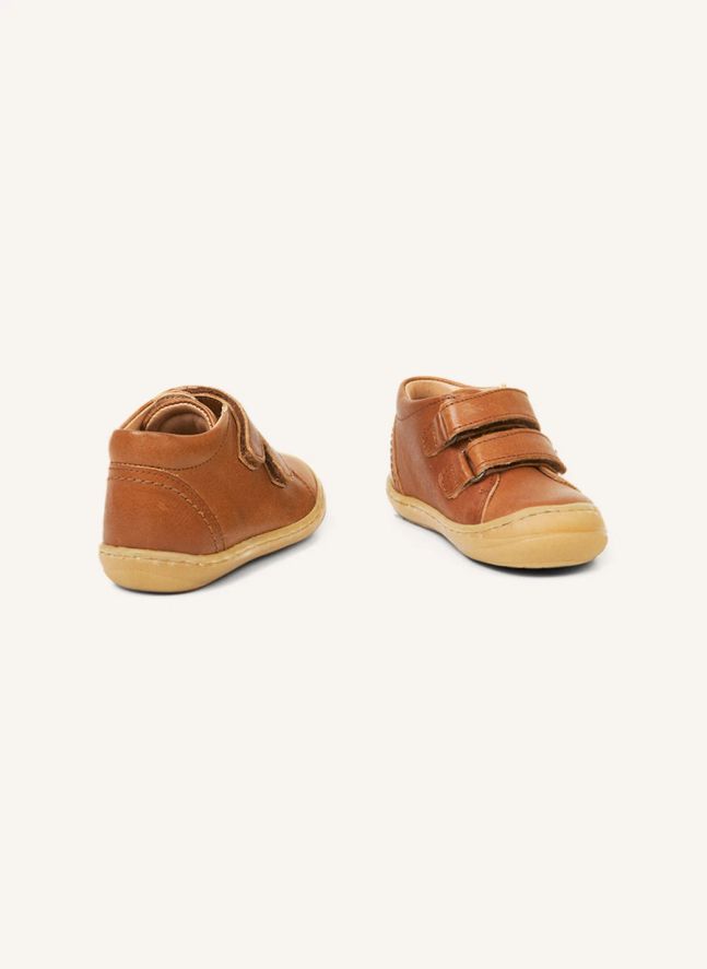 Everyday Velcro Sneakers | Cognac