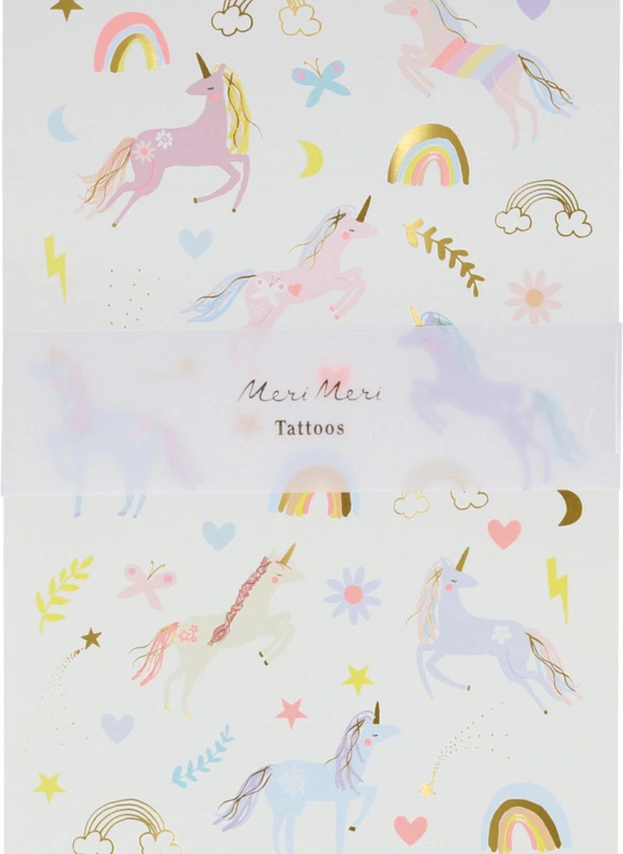 Tatouages temporaires Licorne- Image produit n°0