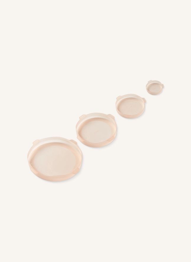 Couvre plat en silicone Rasmus | Rose pâle