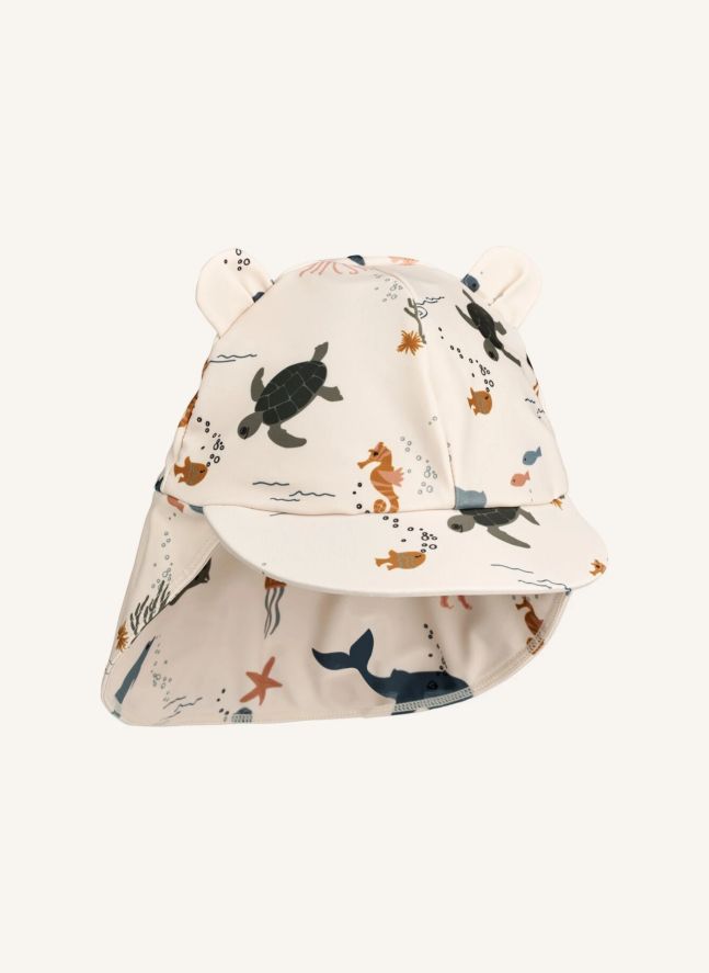 Gorra anti UV de material reciclado Senia | Arena