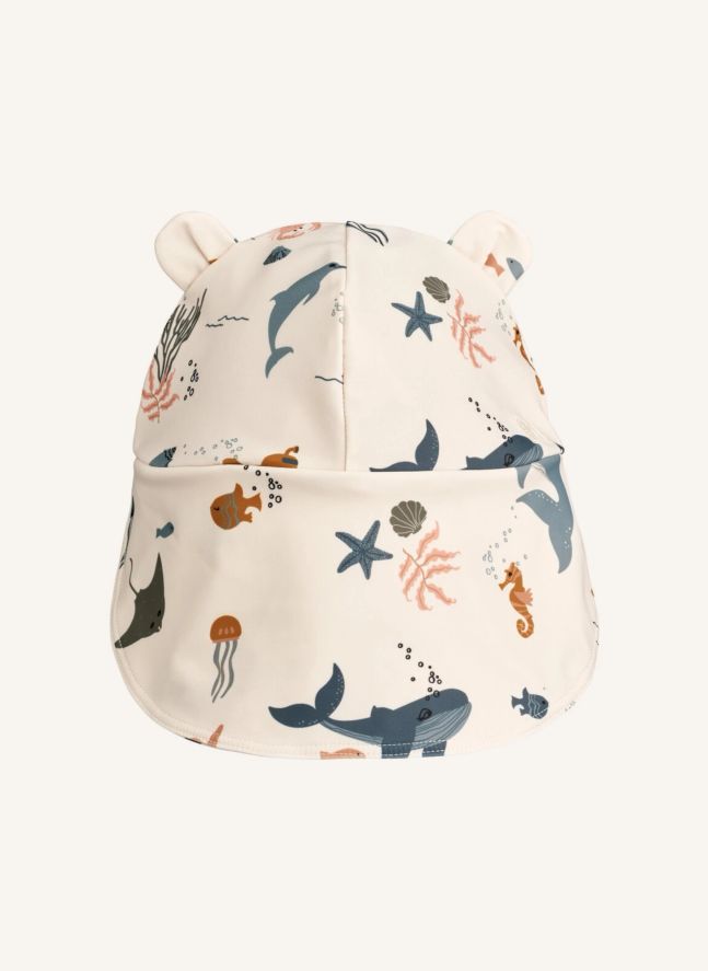 Gorra anti UV de material reciclado Senia | Arena