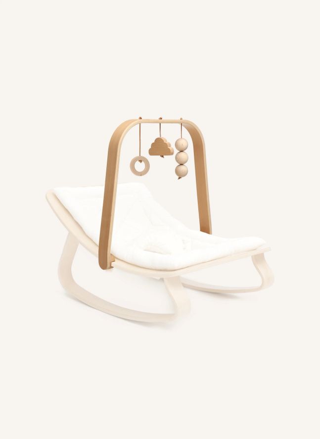 Activity Arch with Toys for Levo Baby Bouncer | Beech