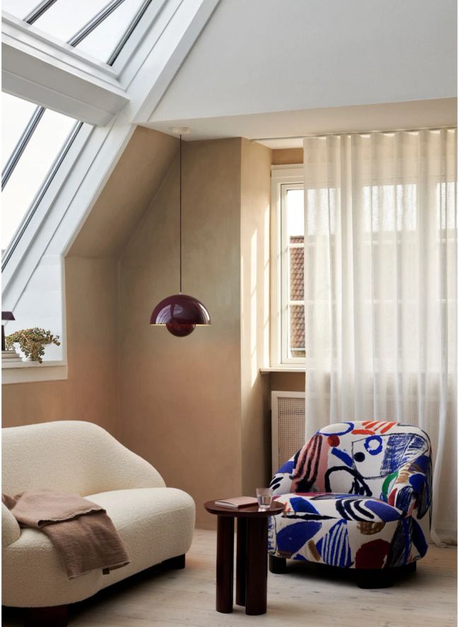 VP7 Flowerpot Pendant Light - Verner Panton | Plum