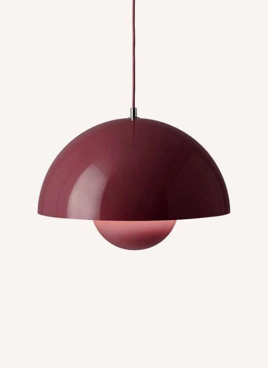 VP7 Flowerpot Pendant Light - Verner Panton | Plum