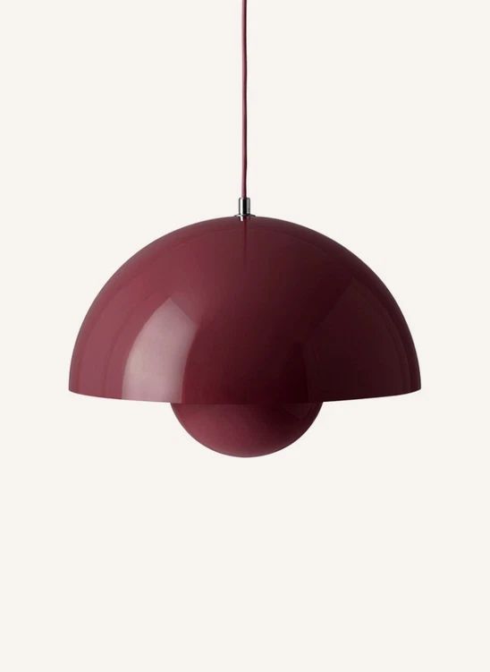VP7 Flowerpot Pendant Light - Verner Panton | Plum