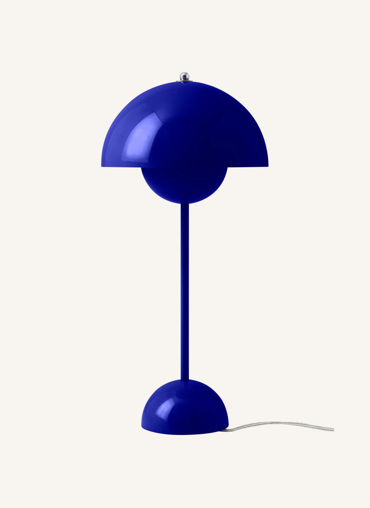 VP3 Flowerpot Table Lamp - Verner Panton, 1969 | Blue- Product image n°0