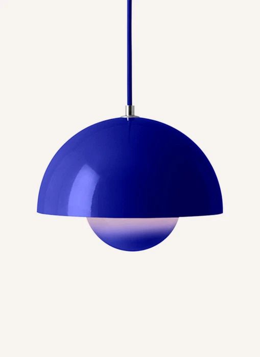 Flowerpot VP1 Pendant Light, Verner Panton, 1968 | Blue