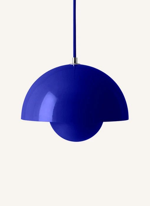 Flowerpot VP1 Pendant Light, Verner Panton, 1968 | Blue