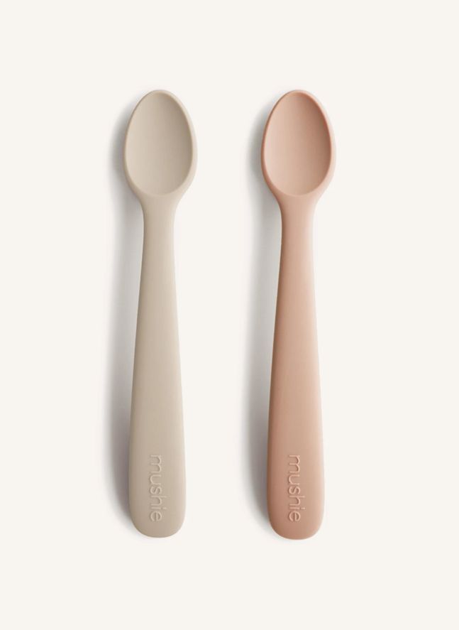 Cuillères en silicone - Set de 2 | Blush