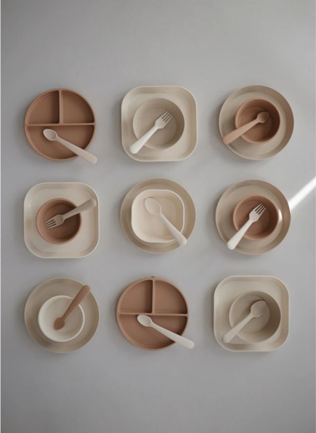 Cuillères en silicone - Set de 2 | Blush
