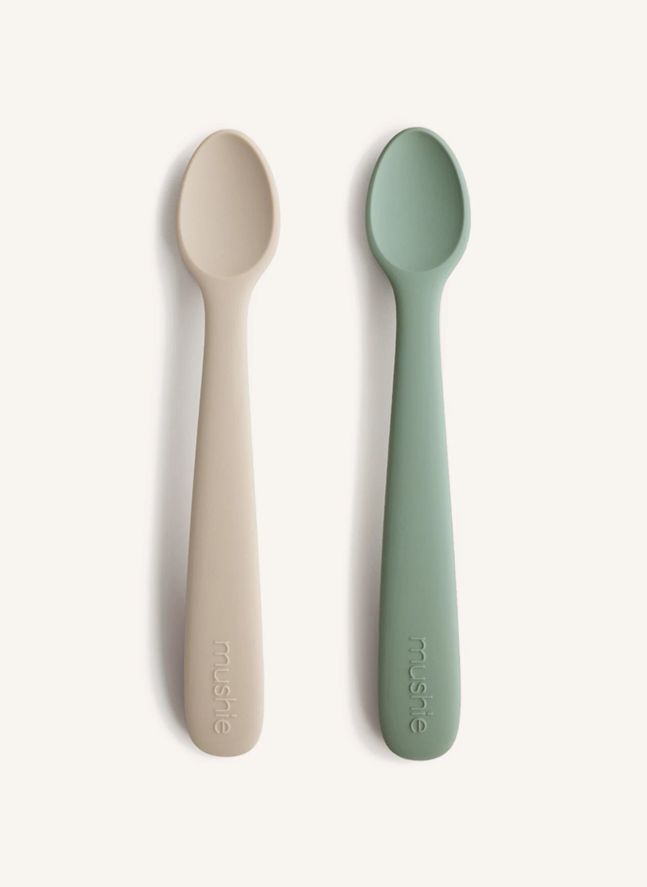 Cuillères en silicone - Set de 2 | Vert