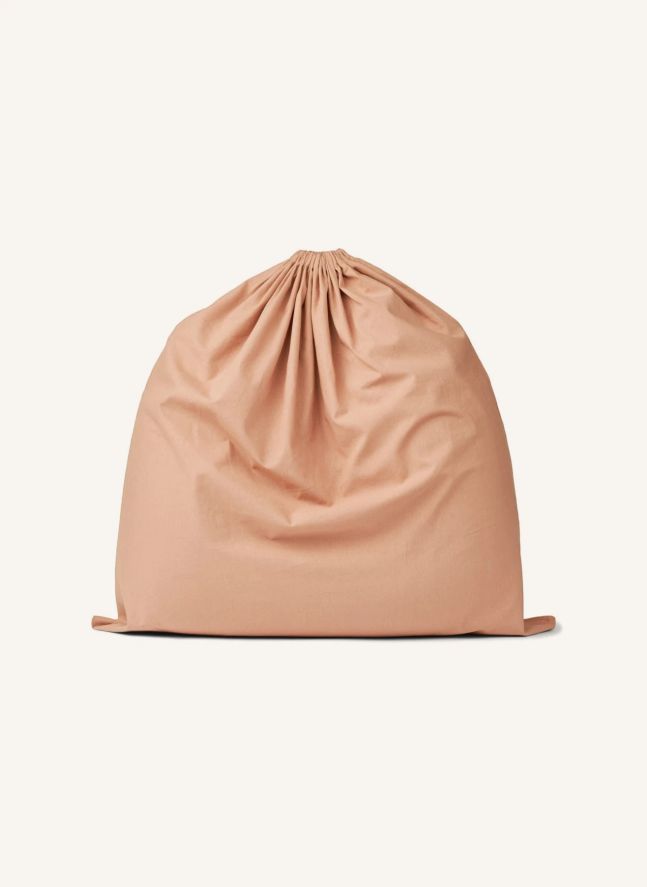 Almohada de lactancia Nura de algodón orgánico | Rosa Pálido