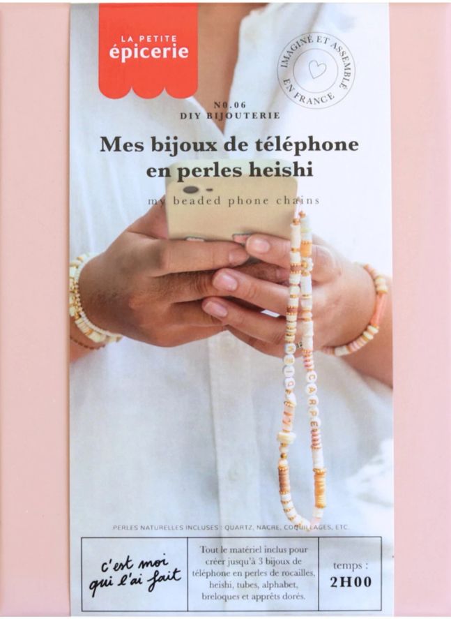 Kit DIY Bijoux de téléphone
