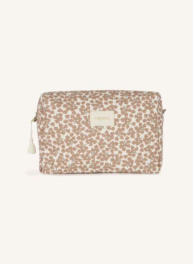 Trousse de toilette Diva en coton bio
