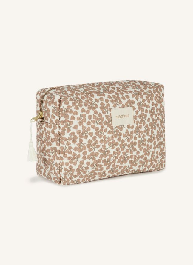 Trousse de toilette Diva en coton bio