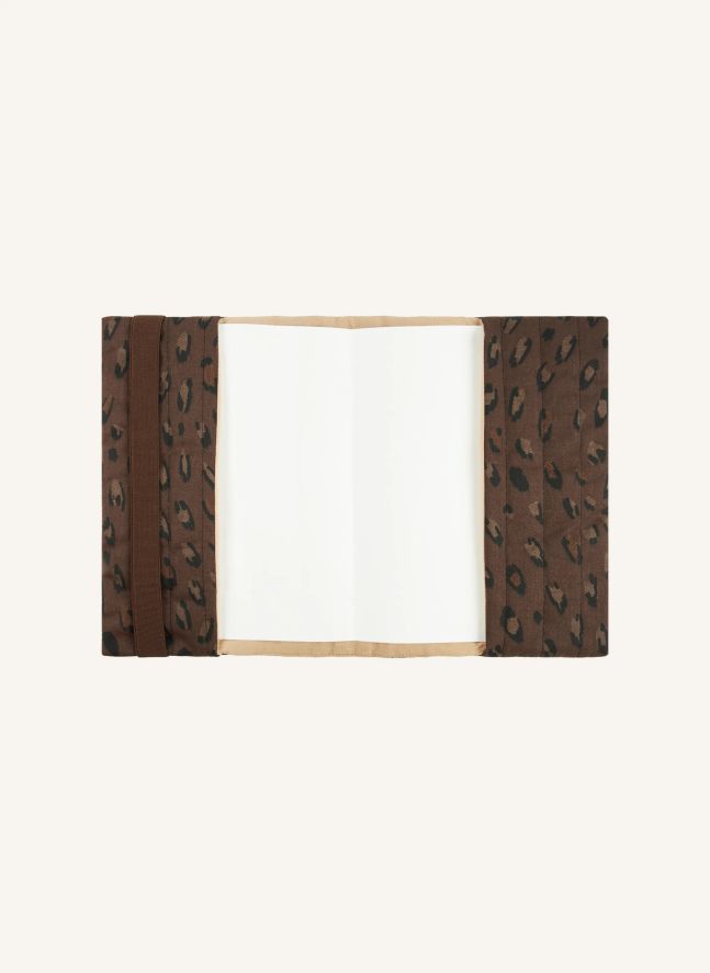 Hyde Park Health Record Book Cover | Leopard