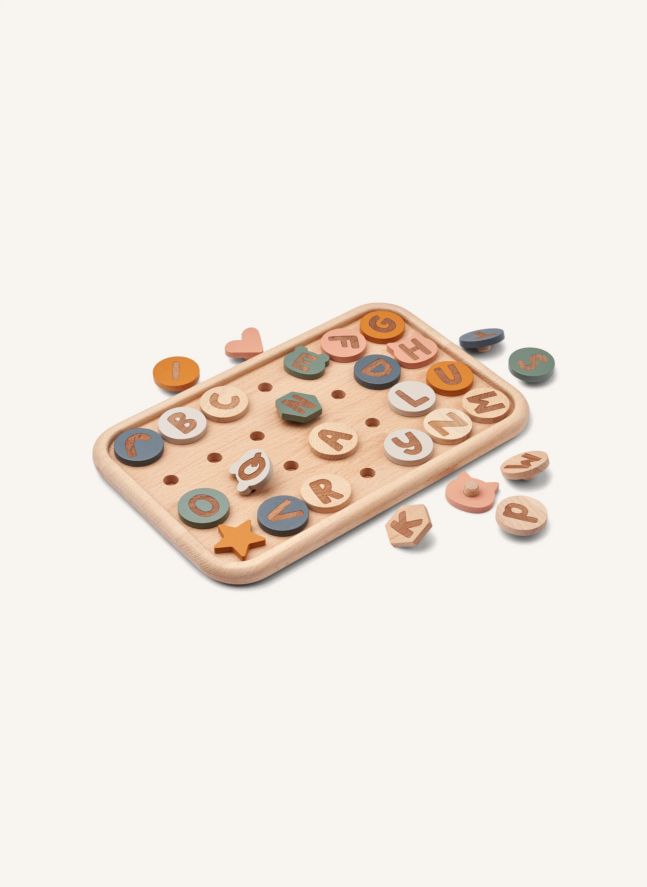 Alphabet Russel | Mustard multi mix