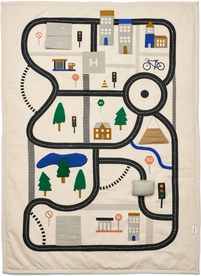 Alfombrilla de aprendizaje Adonna | Road map/Sandy