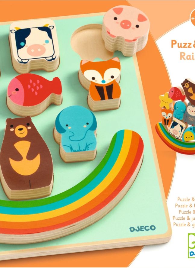 Puzzle relief Boom Rainbow