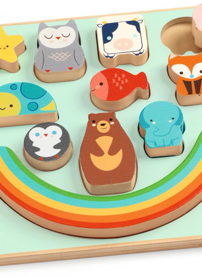 Puzzle relief Boom Rainbow