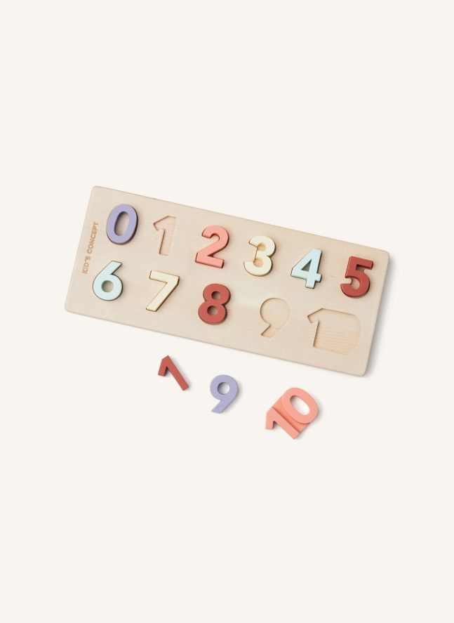 Puzzle Nombres à encastrer