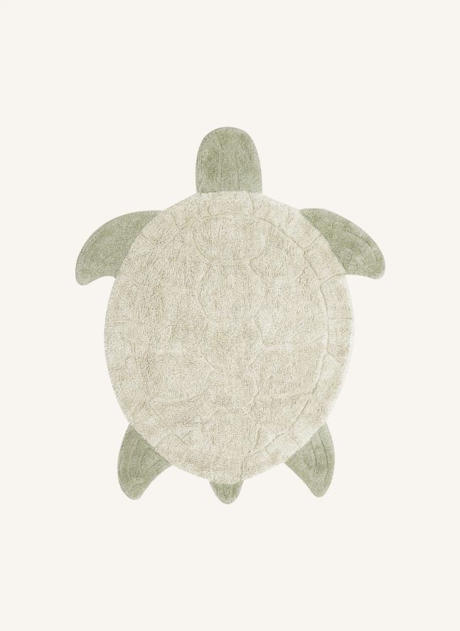 Tapis Sea Turtle | Olive