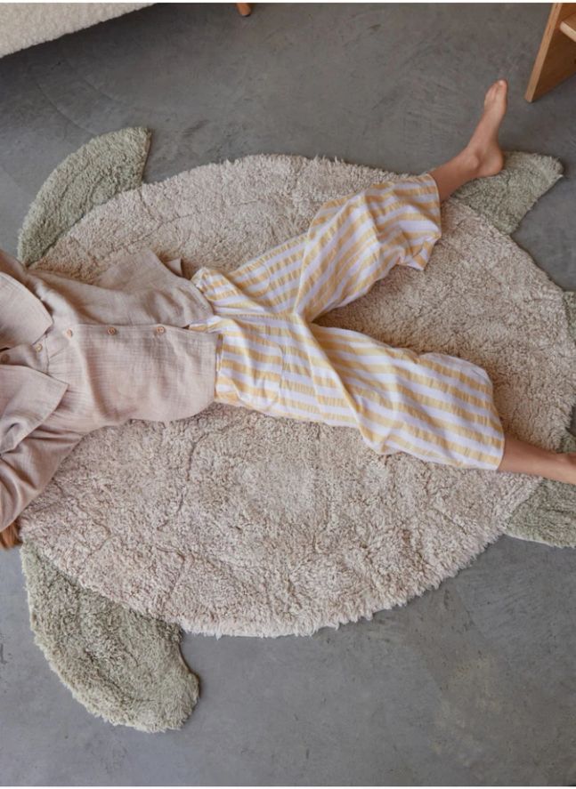 Tapis Sea Turtle | Olive