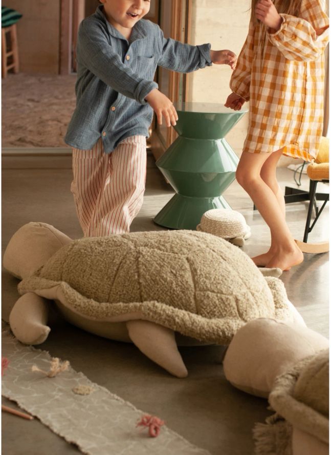 Pouf Mrs Turtle | Olive