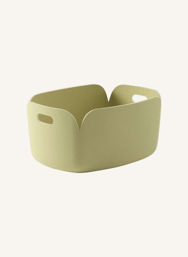 Panier de rangement Restore | Vert anis