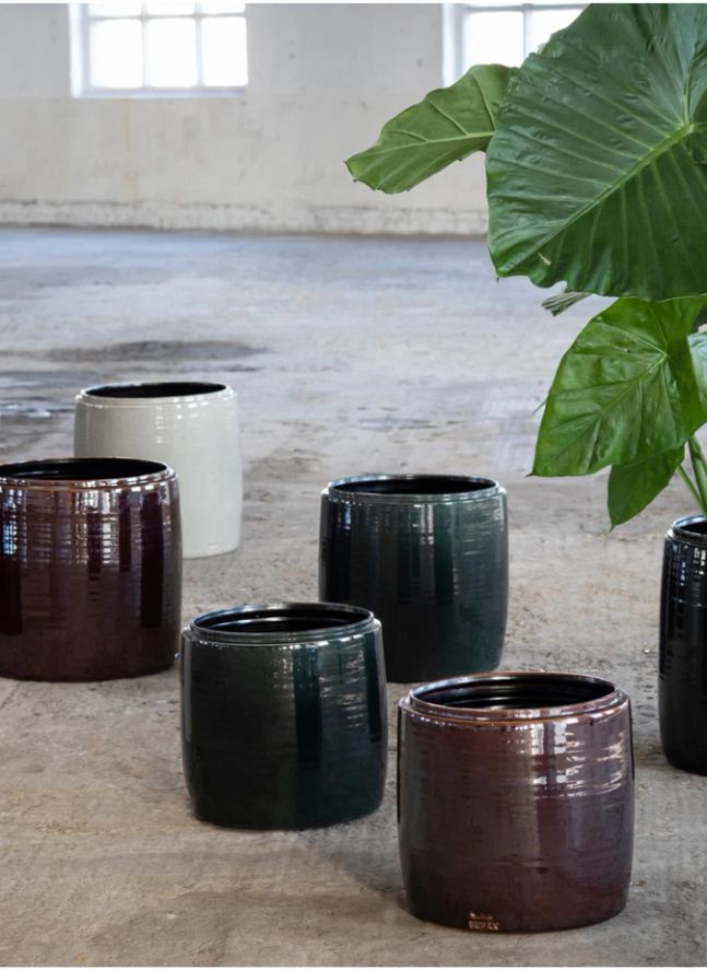 Cache pot  | Marron