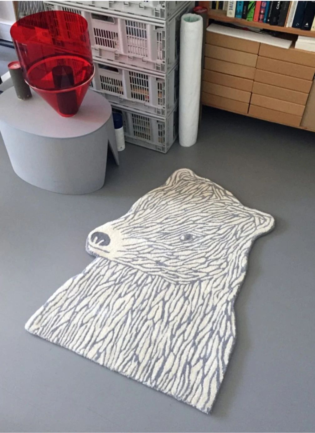 Tapis en laine Ours- Image produit n°1