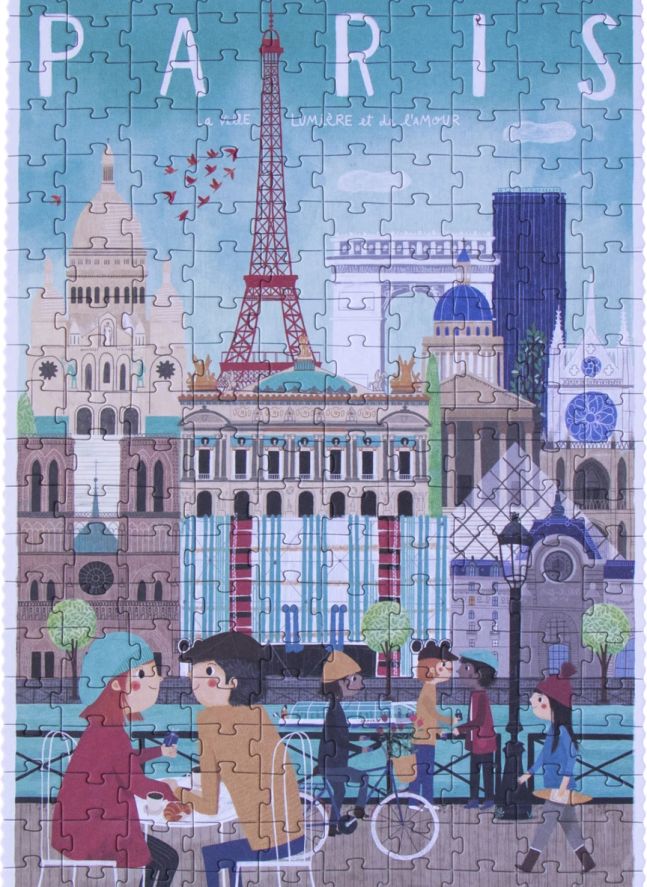 Puzzle Skyline Paris - 200 pièces