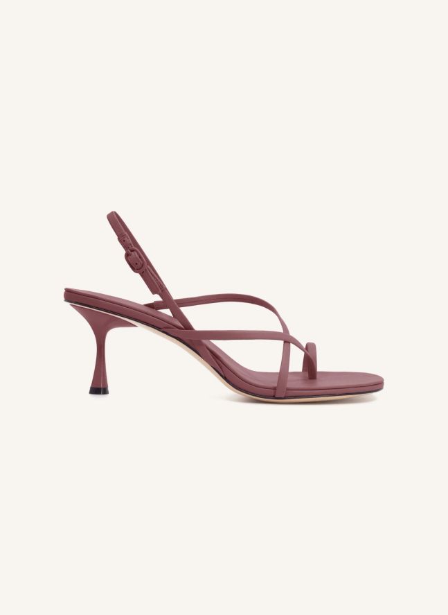 Sandales Agatha 70 | Aubergine