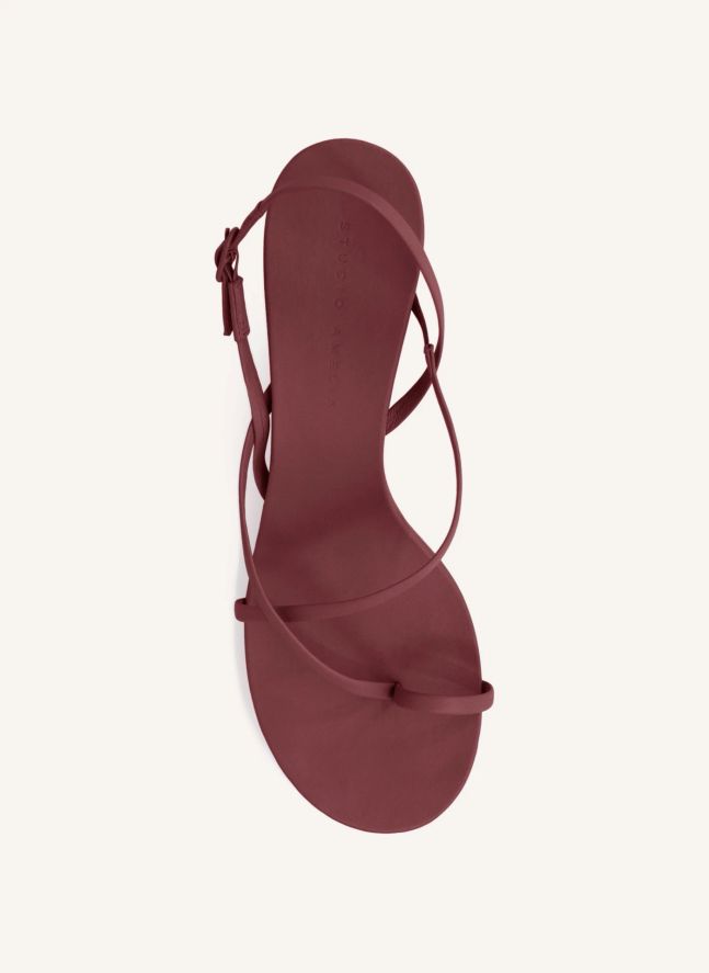 Sandales Agatha 70 | Aubergine