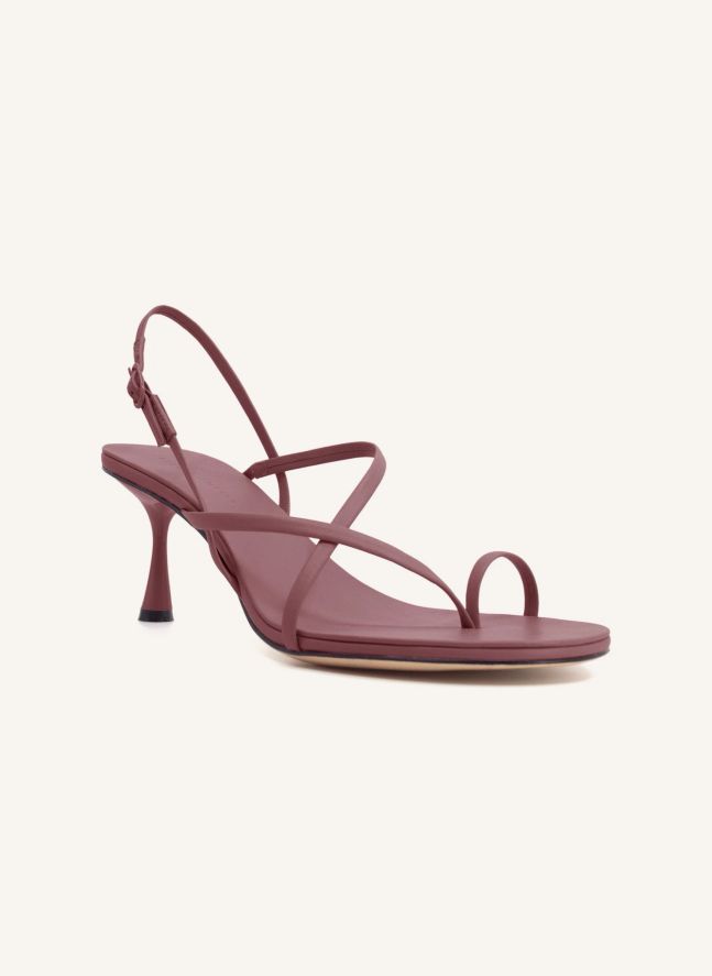 Sandales Agatha 70 | Aubergine