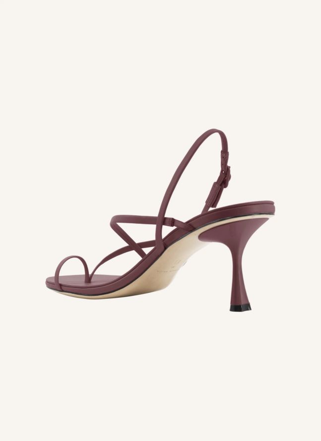 Sandales Agatha 70 | Aubergine