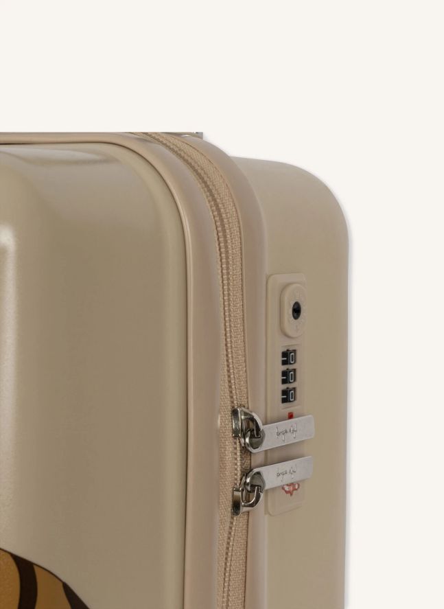 Tiger suitcase | Beige