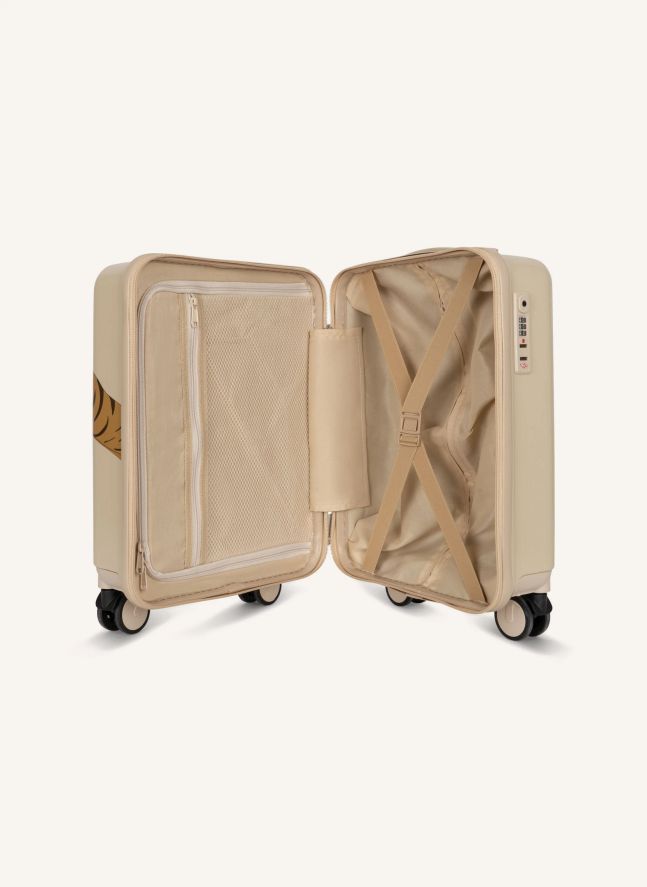 Tiger suitcase | Beige