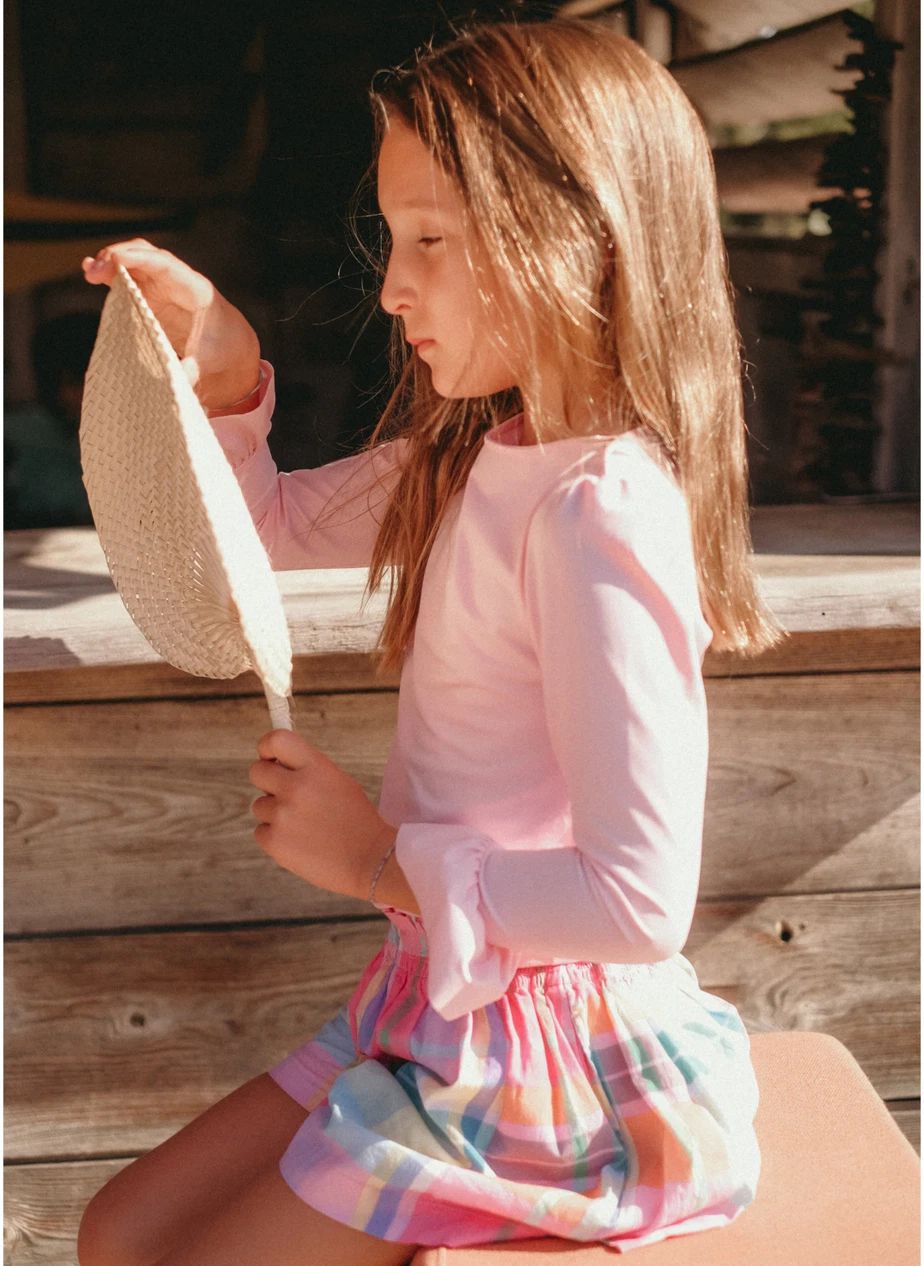 T-shirt Anti-UV Bora Bora | Rose pâle- Image produit n°0