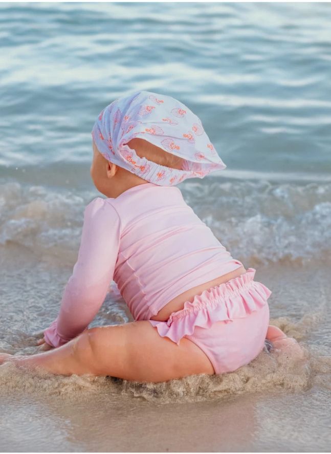 Camiseta anti-UV Bora Bora | Rosa Pálido